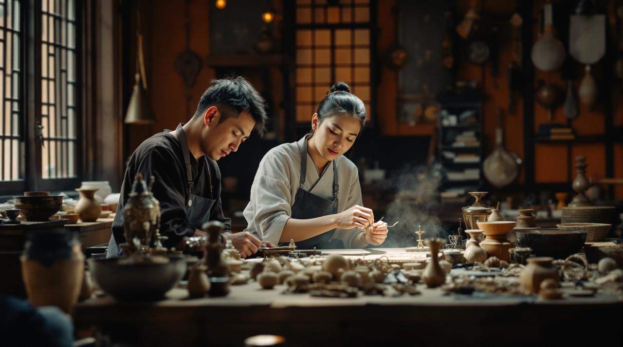 宅男影院-匠心传承：非遗手艺人封面图